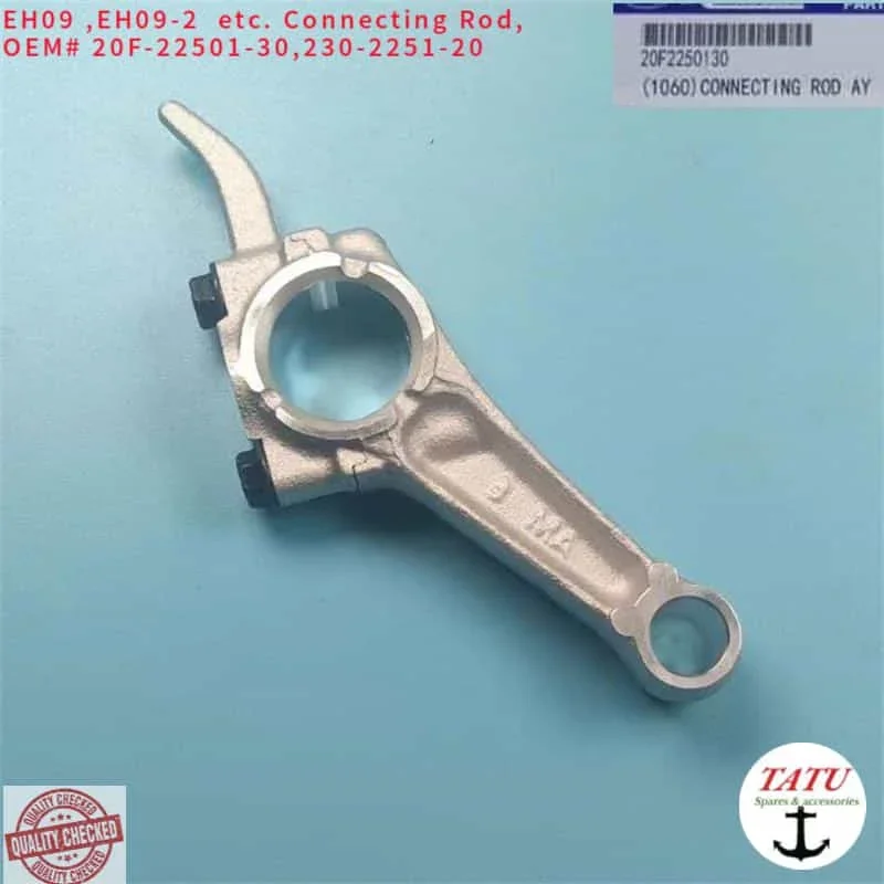 

EH09 CONNECTING ROD AY FOR FUJI ROBIN SUBARU EH09-2 4T 86CC CON. BREAKER RAMMER JUMPING JACK BLOT SCREW 20F-22501-30 230-2251-20