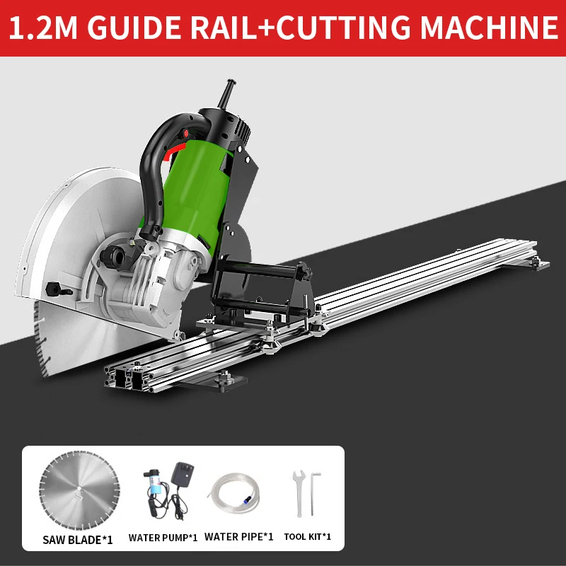 

Fully-Automatic Wall Cutting machine Steel Reinforced concrete Grooving machine Door windows Slotting machine With Sliding rail