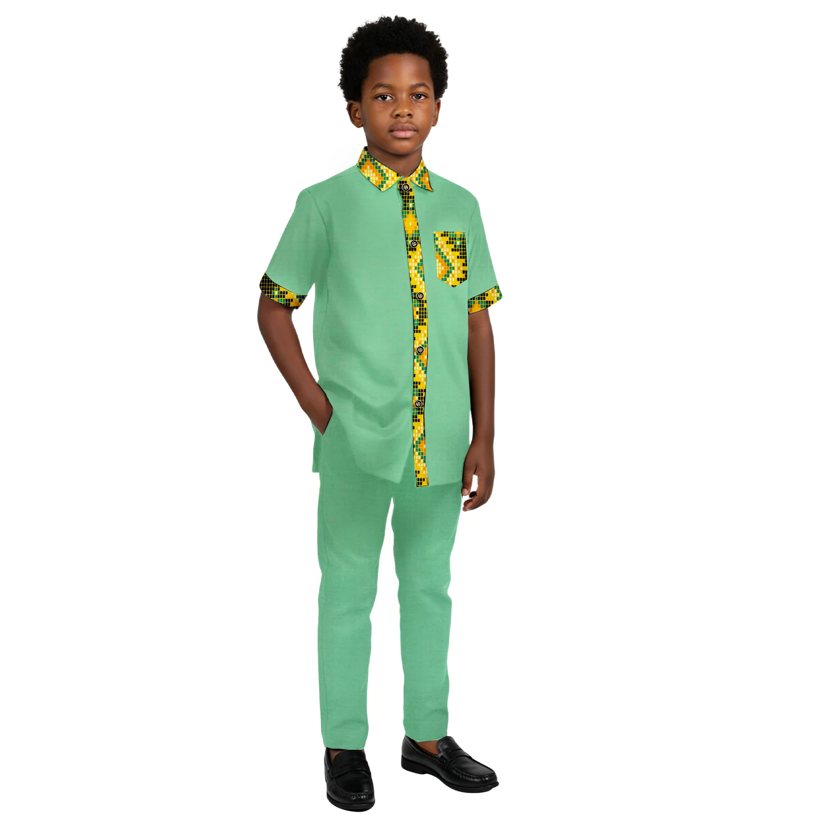 african-suits-for-boys-fashion-short-sleeve-2-piece-set-dashiki-casual-tribal-attire