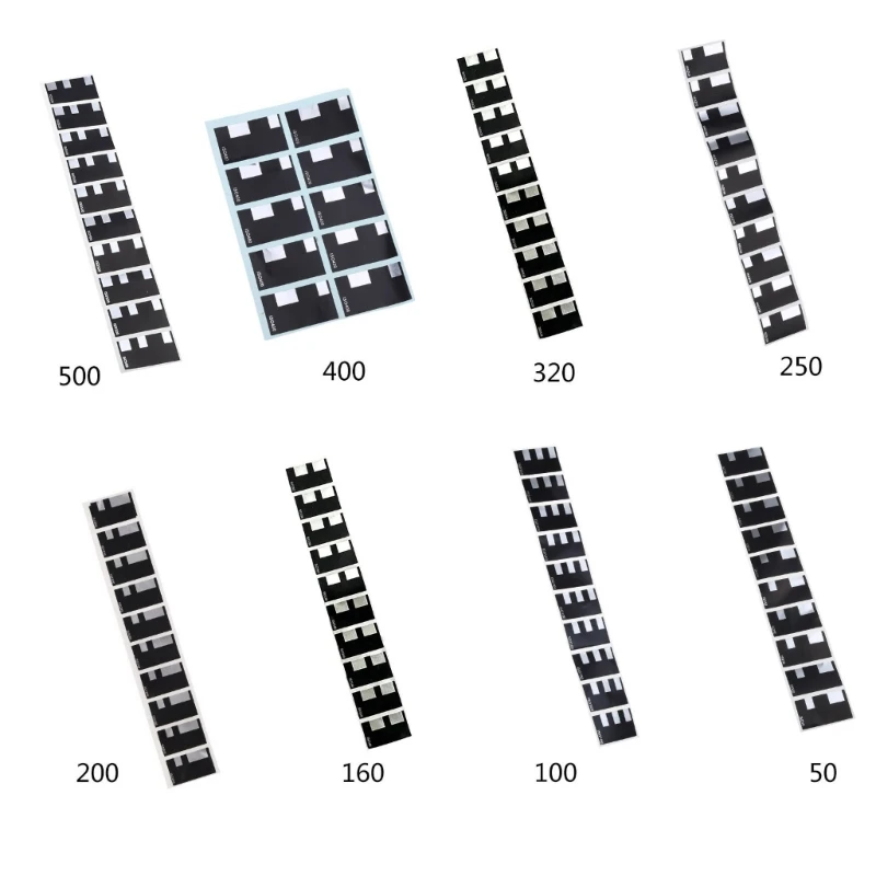 M6ca 10er Pack Film kassette dx codierter Aufkleber für iso50 100 160 200 250 320 400 500