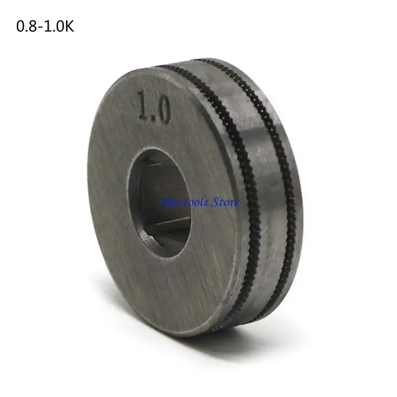 

X37E Stainless Steel Wire Feeder Roller Welding Wire Feeding Guide Wheel V/K 2 Types