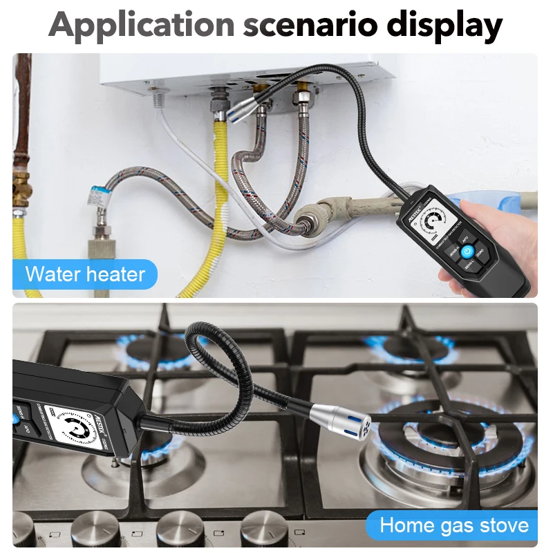 CGD902 Gas Analyzer Combustible Gas Detection Handheld Carbon Monoxide Meter Portable CO Gas Leak Detector