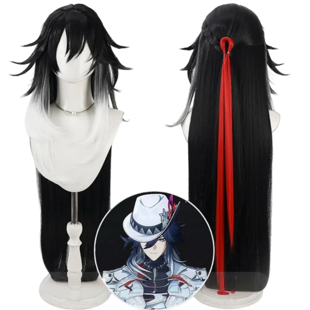 

HSR Ashveil Cosplay Wig Honkai: Star Rail La Mancha The Hunt Ashveil Heat Resistant Synthetic Long Hair Anime Role Palying Wig