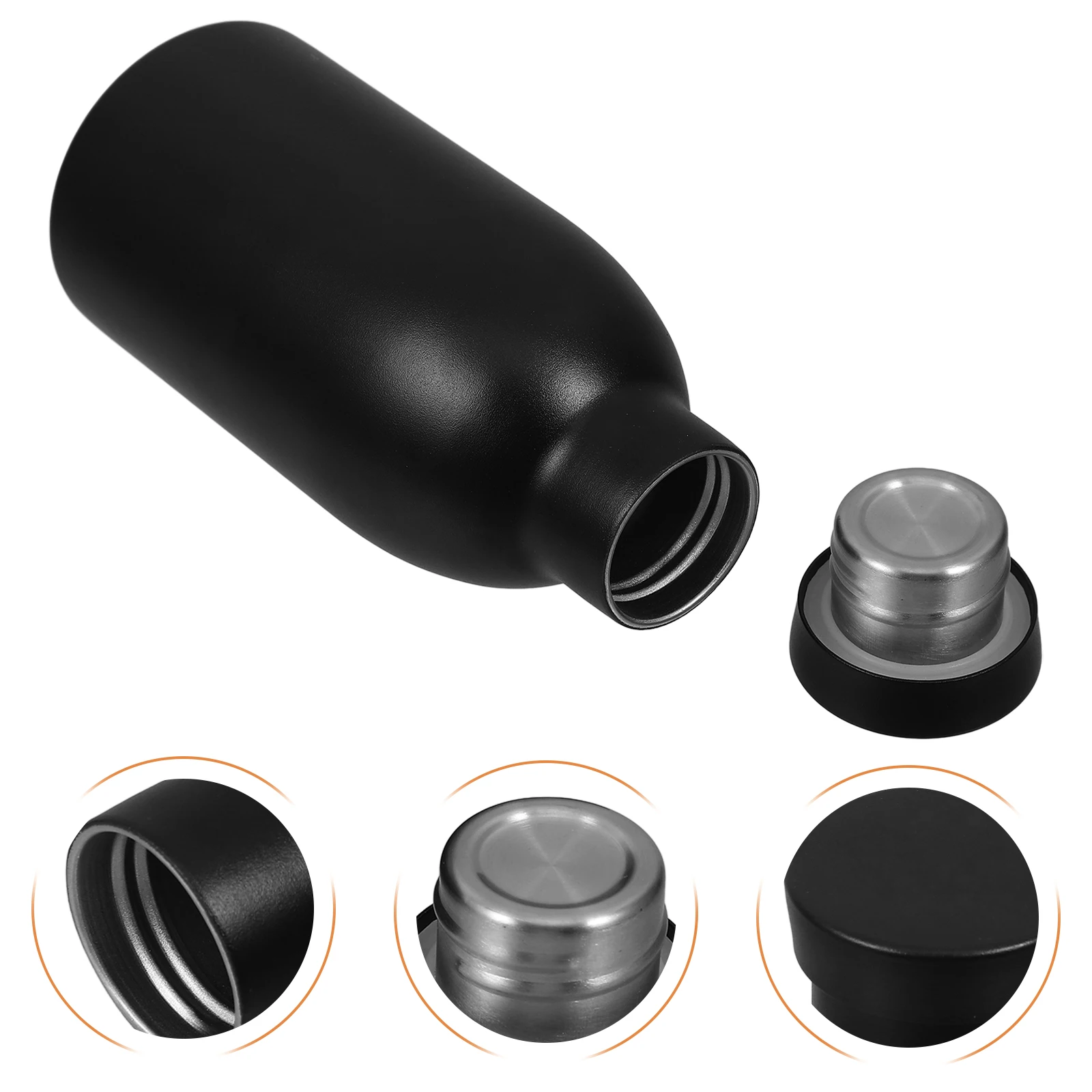 

Stainless Steel Vacuum Insulated Water Bottles Reusable Leakproof Double Wall Beverage Cups For Hot Cold Travel