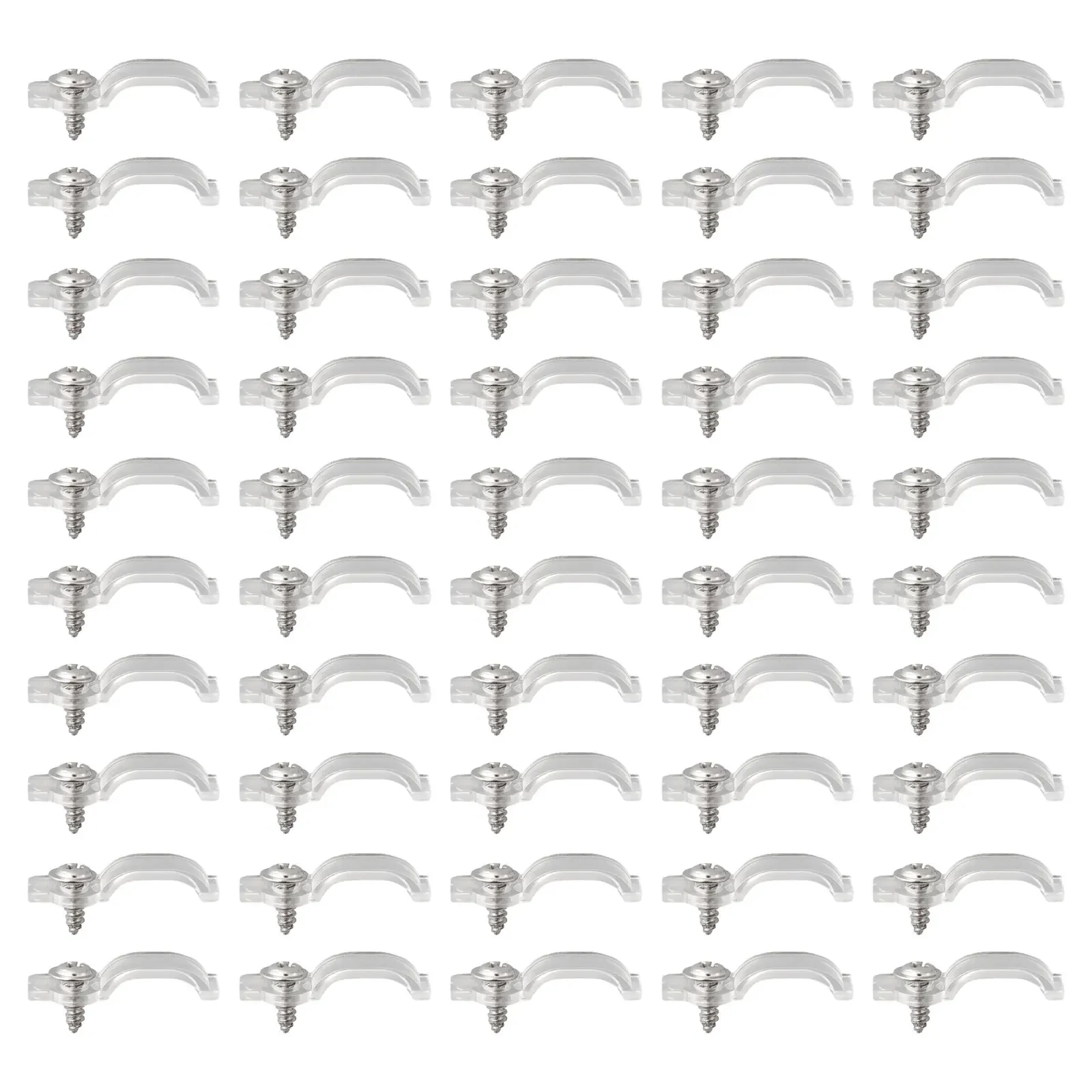 High Quality Fixing Clips 50*Clips+50*Screws/100*Clips+100*Screws Accessories Replacement Mounting Brackets Clip