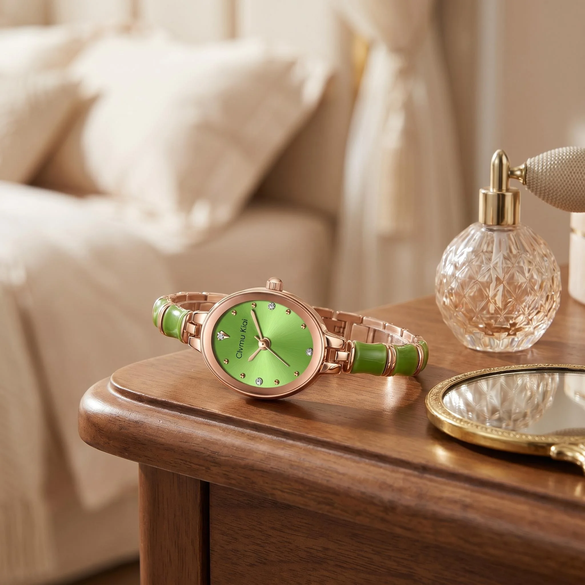 Montre en quartz vert pour fem - Edge Tape Roll avis et prix