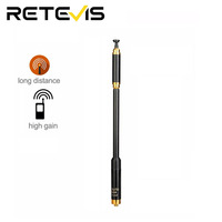 Retevis HA04 Walkie Talkie Antenna SMA-F UV Dual Band 144/430MHz Handheld Radios for Kenwood Baofeng UV5R UV82 Retevis H777 RT29