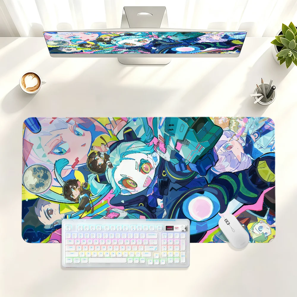 Rebecca Wuthering Waves Cute Mouse Pad Large Non-slip Lockedge Desktop Computer Desk Mat Keyboard MousePad Office Gamer Student