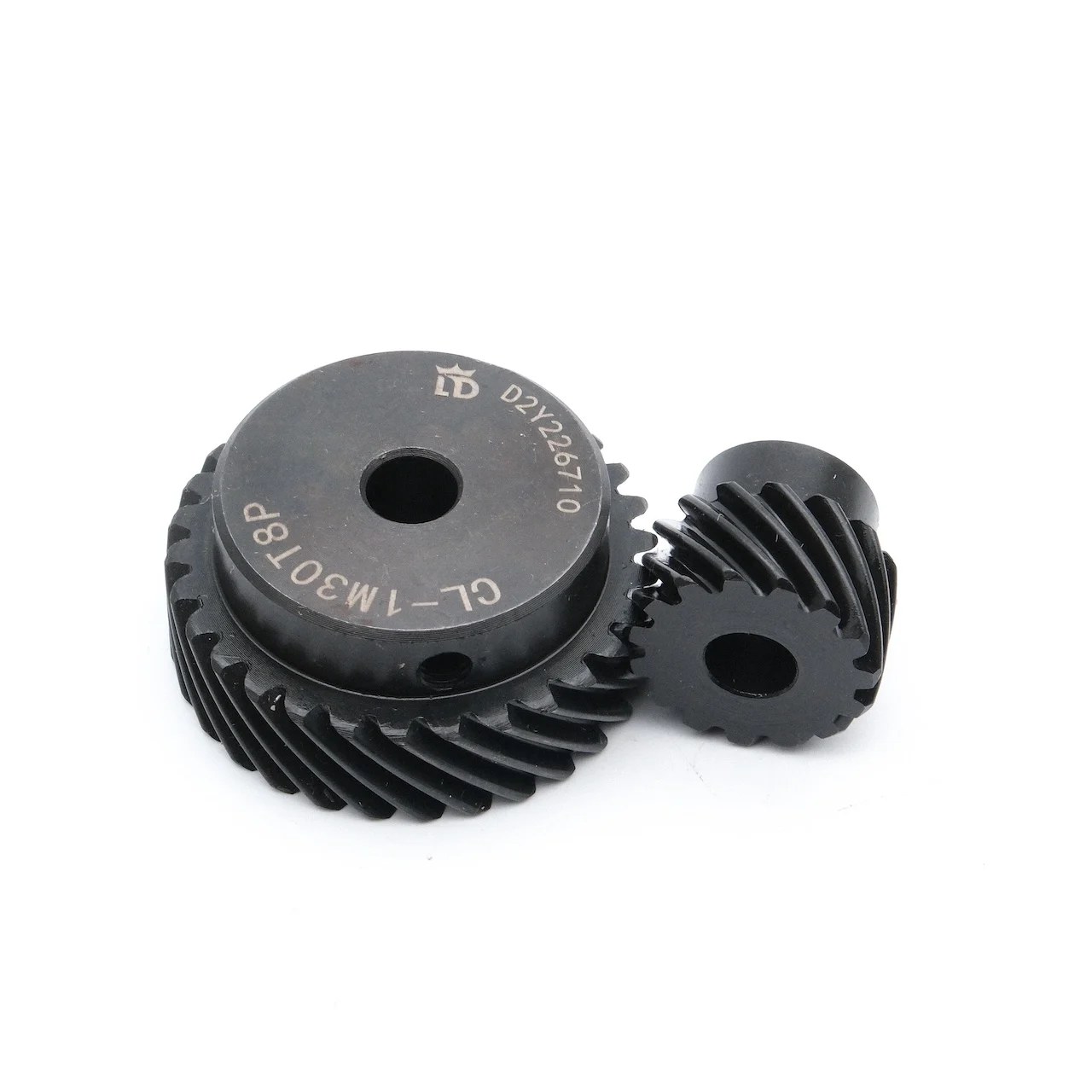 

1: 2 Helical Gear 1M 15T 30T 8mm DIY Gearbox Variable Speed Right Angle Corner Device Bevel Gear