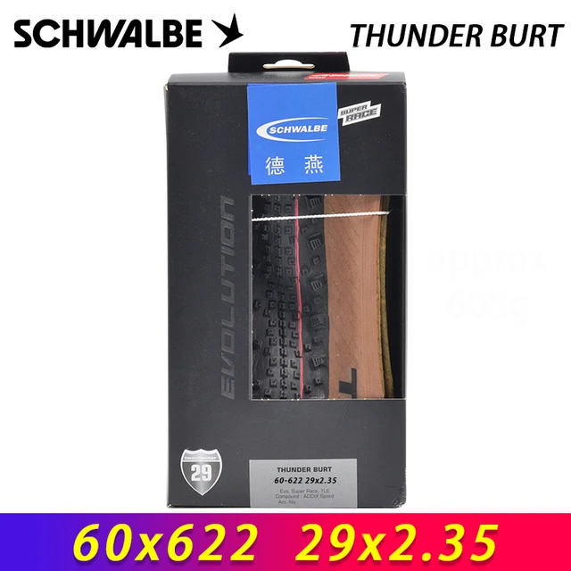 美品 SCHWALBE THUNDER BURT 27.5 2.10 2本セット SCHWALBE Original THUNDER BURT 27.5x2.10 29x2.10/2.25/2.35