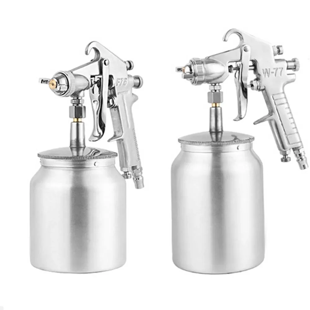 W-77 F-75 Pneumatic Sprayer Anti-Rust Paint Professional Paint Spray Gun For Can Furniture Car Paint Glue High Atomizing Spray