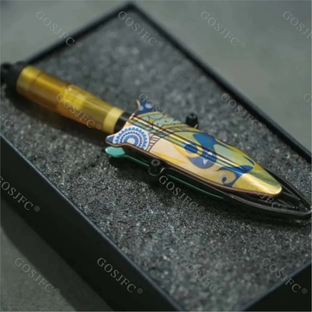 My Joys EDC YINIAN ZHI JIAN Titanium Random Color Fidget Spinner Push Slider Fidget Toys For Adults Stress Relief Toy