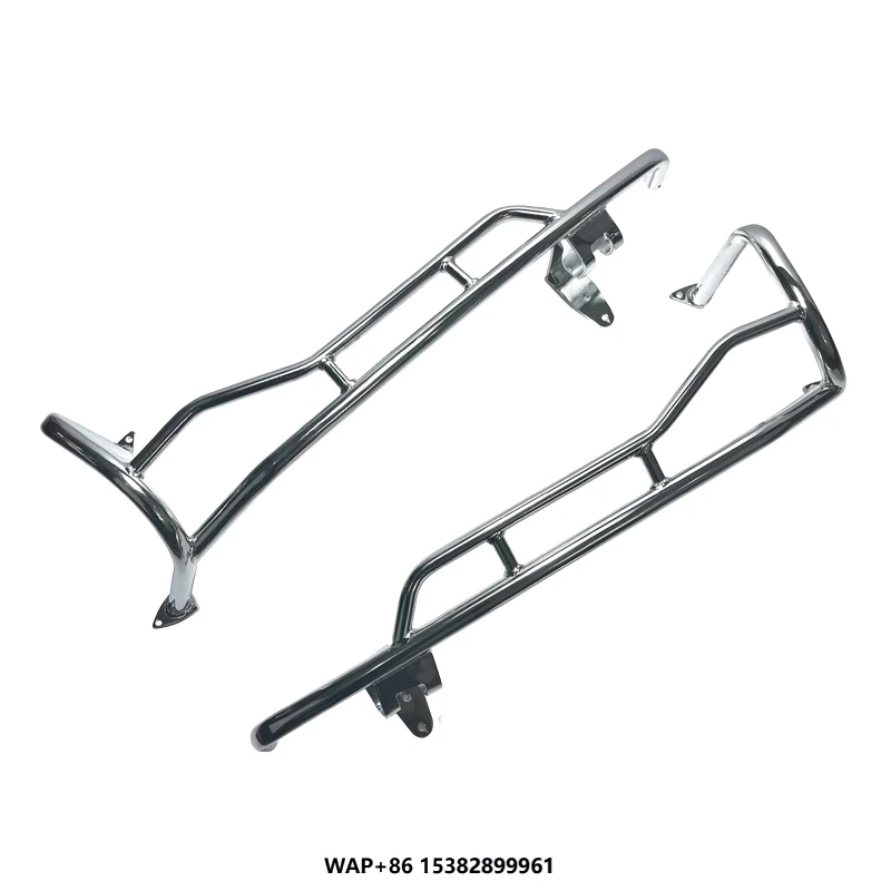 

Gloss Black Rear Saddlebag Guards for 14 IndianMotorcycle Highway Guardrail Crash bar Bumper Motorcycle Guards Rail