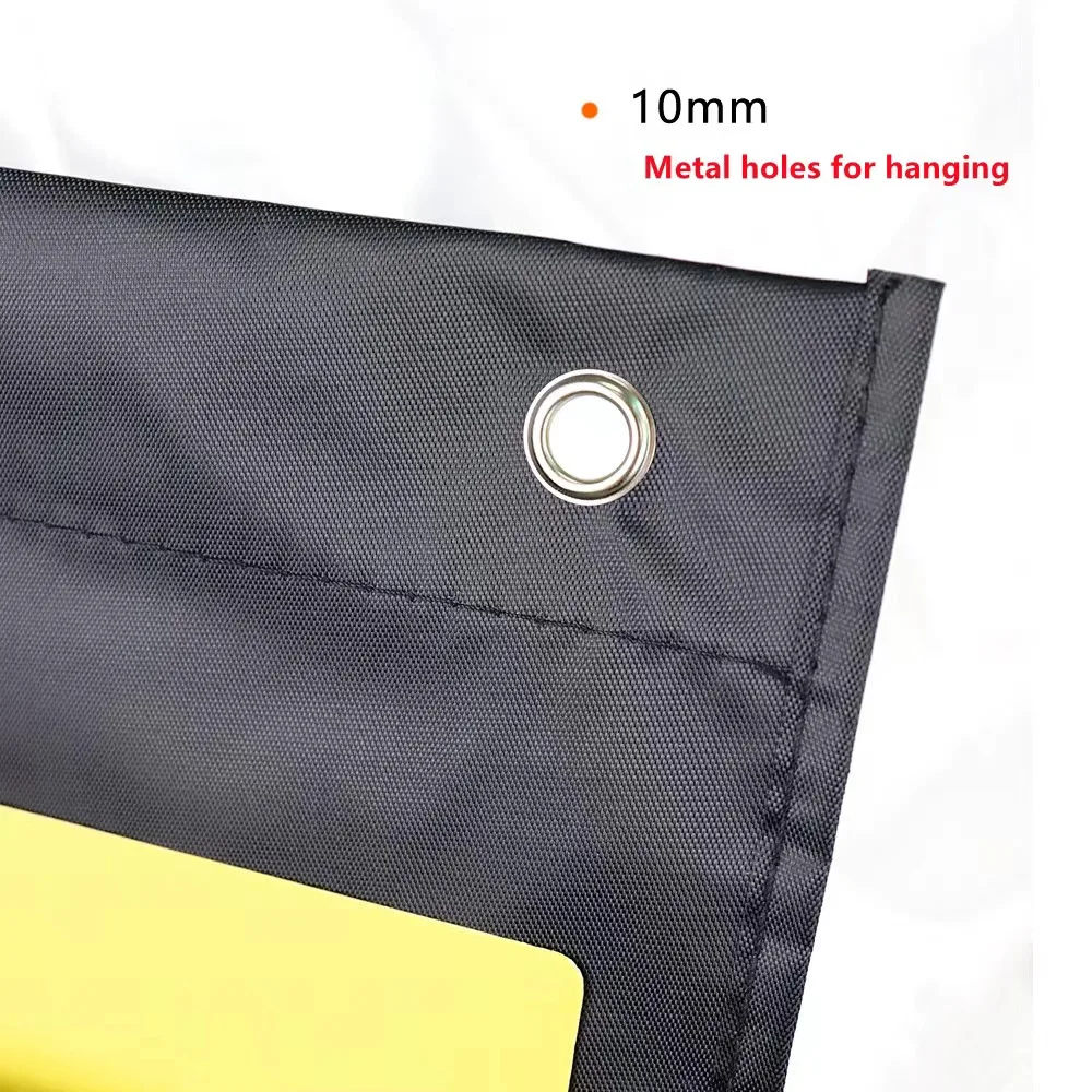 Hanging Wall File Organizer Large 5 Pockets Storage Pocket Chart with 2 Hangers Folder Holder Document Organizer for Office