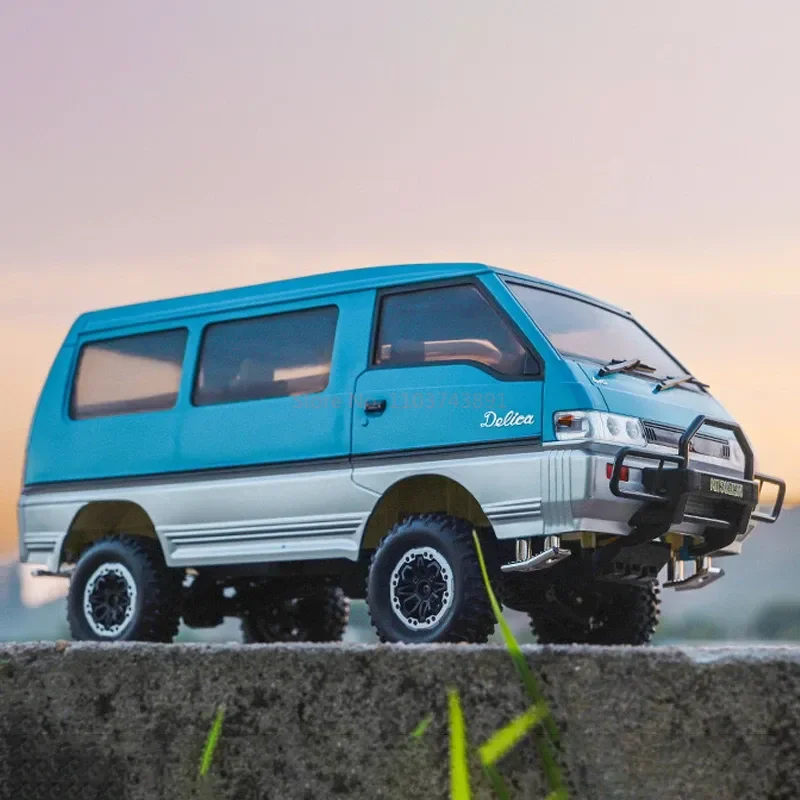 Novo ld1296 1:12 24g delica versão de transmissão de velocidade dupla carro de controle remoto simulação carro de controle remoto em escala completa