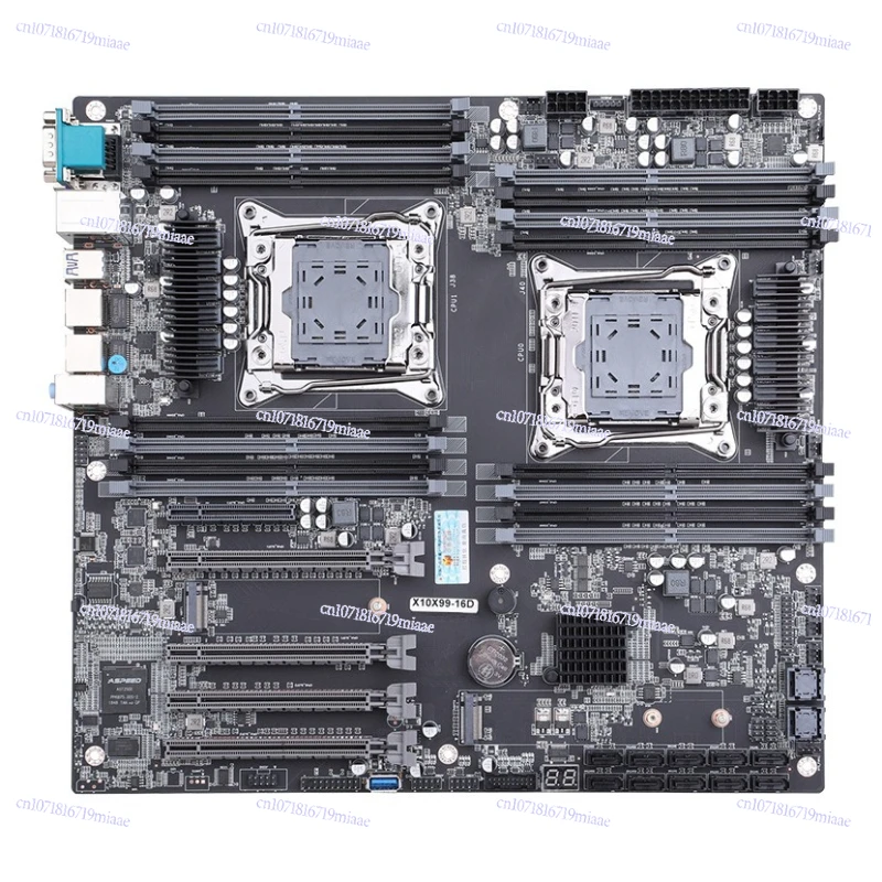 X10X99-16D two-way workstation server main board four-channel D4 memory support 2696V4