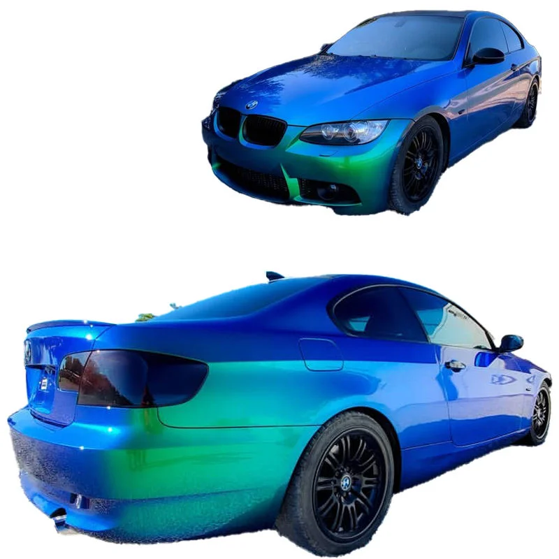 

Green Blue Aurora White Supershifting Chameleon Pigment Powder Color Shifting Car Paint Pigment Powder