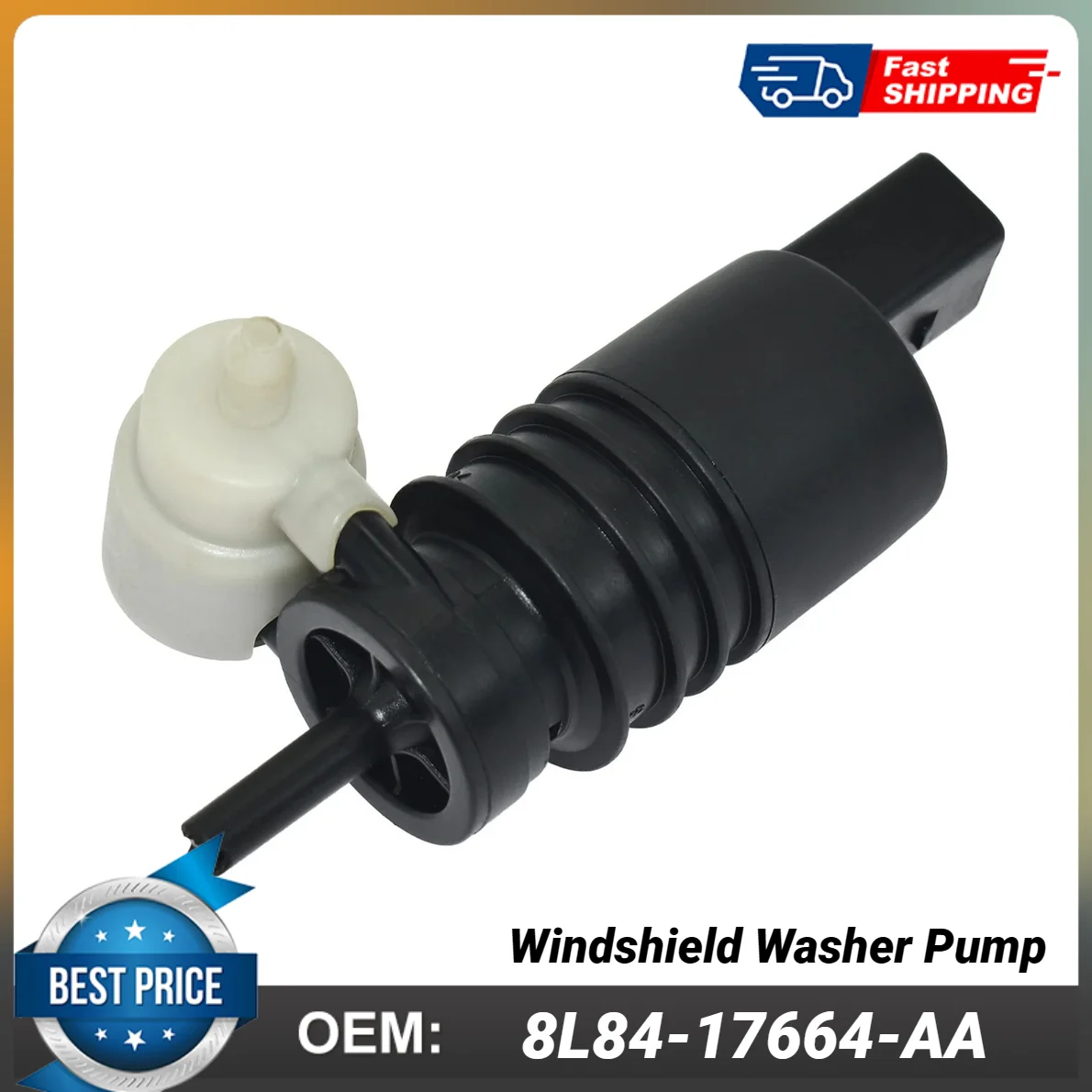 OEM 8L84-17664-AA 3162390 8L8417664AA 8L84 17664 AA Windscreen Windshield Washer Pump For Ford Auto Parts Car Accessories