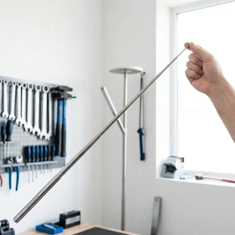 1PC 140 cm Telescopic Antenna 10 Section Extendable for FM AM Radio Enhanced Signal Outdoor Camp Use