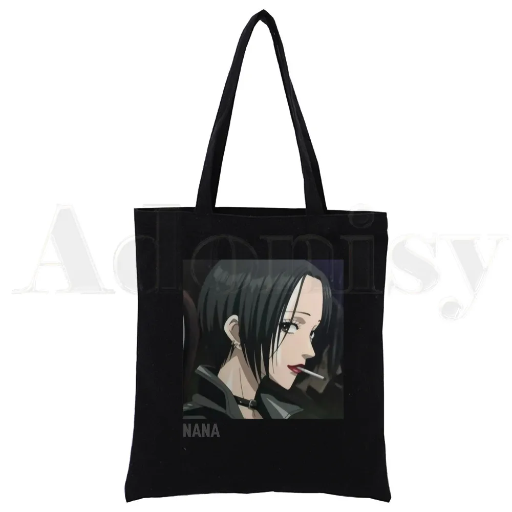 Hot JapanAnime Nana Osak Kawaii Ren Honjo Manga Large Capacity Storage Handbag Shoulder Bag Tote Reusable Student Bookbag