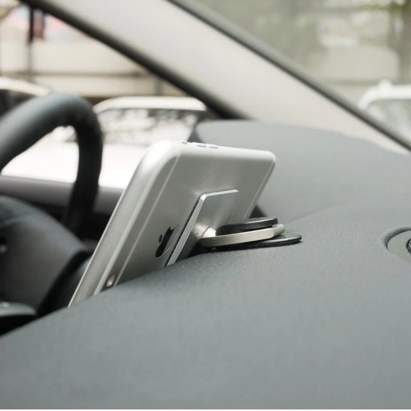 Auto plakkerige houder haak voor 360˚ rotatie vingerring mobiele telefoon stand verkoop