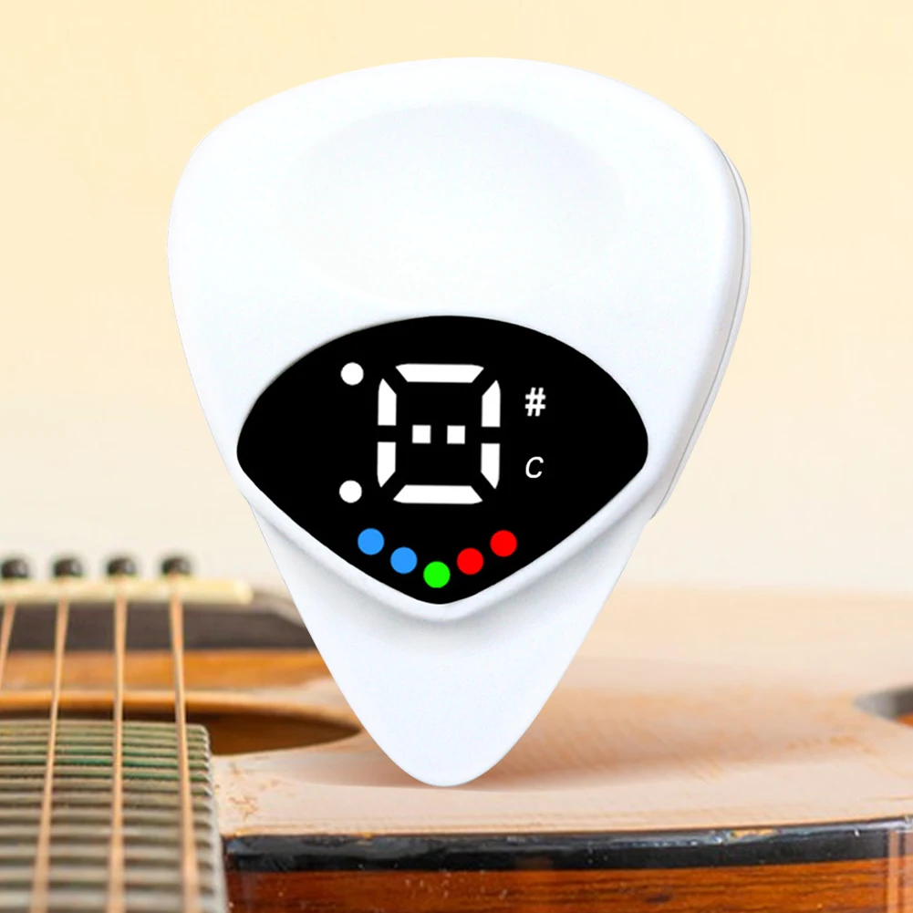 2-10pcs Real-Time 2-in-1 Guitar Tuner Digital Electronic Tuner Acoustic Guitar Tuner Bass Mandolin Electric Guitar Tuner