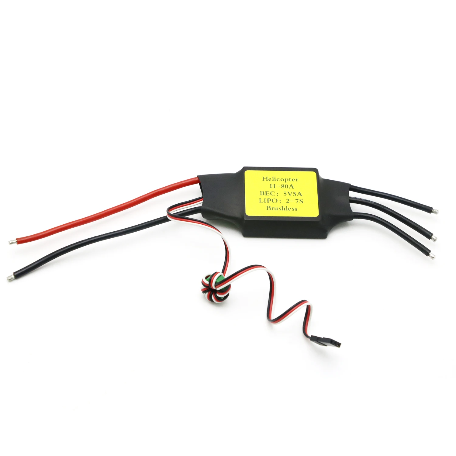 RC ESC Motor Speed Controller 70A 80A 125A 200A Brushless ESC 5V 5A UBEC With Slow Start For RC Airplanes Helicopter