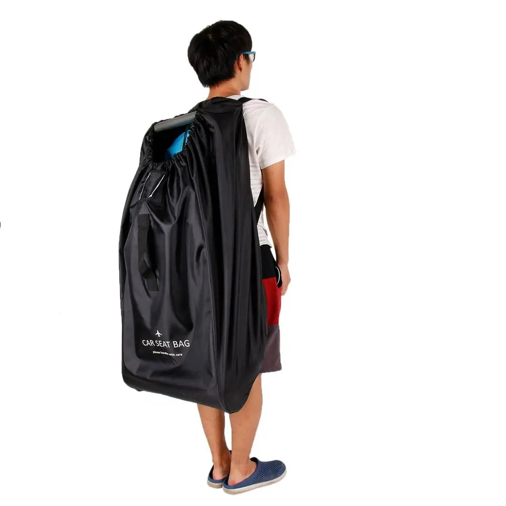 גדול עבור מטוס שער צ 'ק תיק שחור נייד כיסוי מכסה רכב המושב שק אחסון תיק תינוקת עגלה