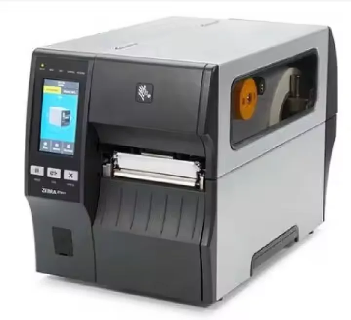Genuine ZT411 203dpi  Industrial Thermal Transfer Printer 4inch Industrial Label Sticker Barcode Printer