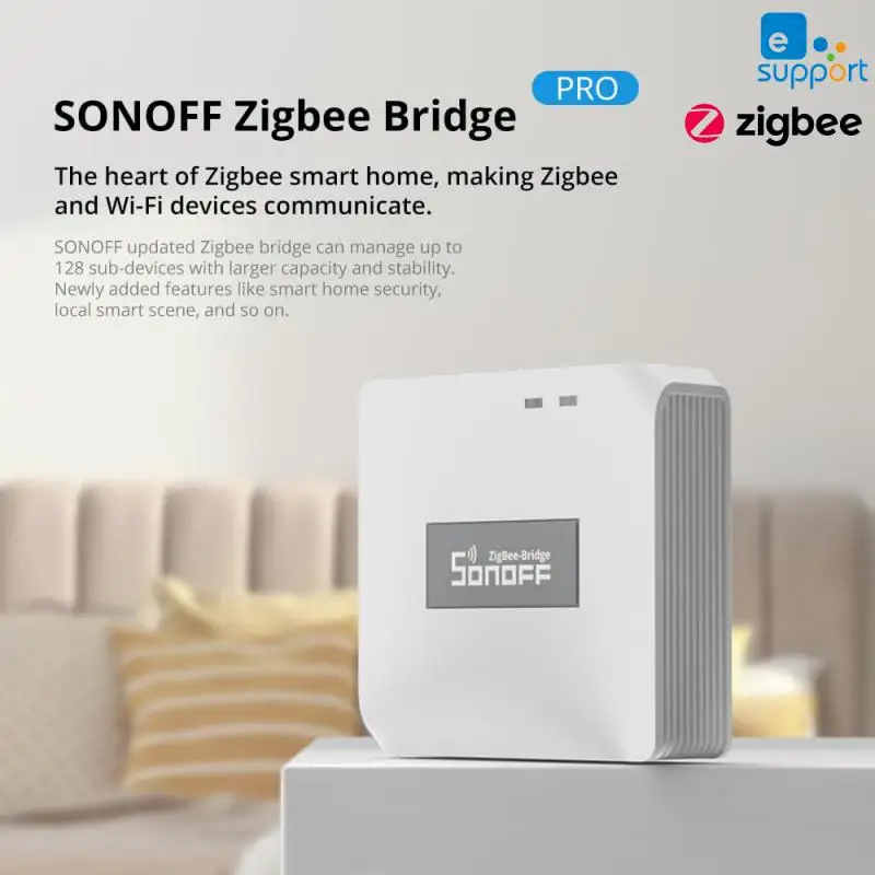 

SONOFF ZBBridge Pro Smart Zigbee Bridge Getaway Hub через приложение eWeLink Умный дом работает с Alexa Google Home ZB Bridge-P