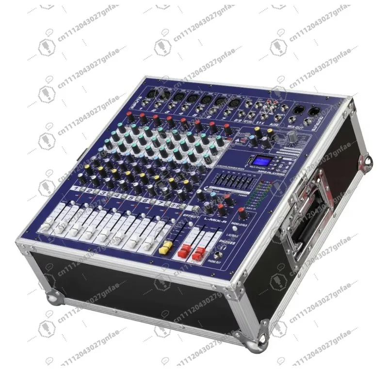 New Professional Audio Video and Lighting System Stage Performance DJ Mixer with Line Array Subwoofer for Stage Performance