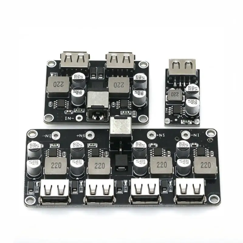 DC-DC  Step Down Module USB QC3.0 Fast Charger 12V 24V to 5V for Car Dashcam Power Supply