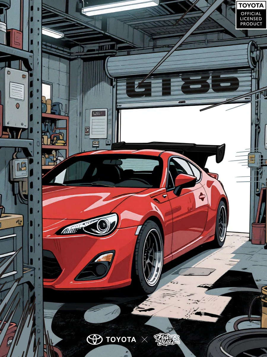 

GT86 8-Speed Building Block Model Creative DIY Car Toy PB8832