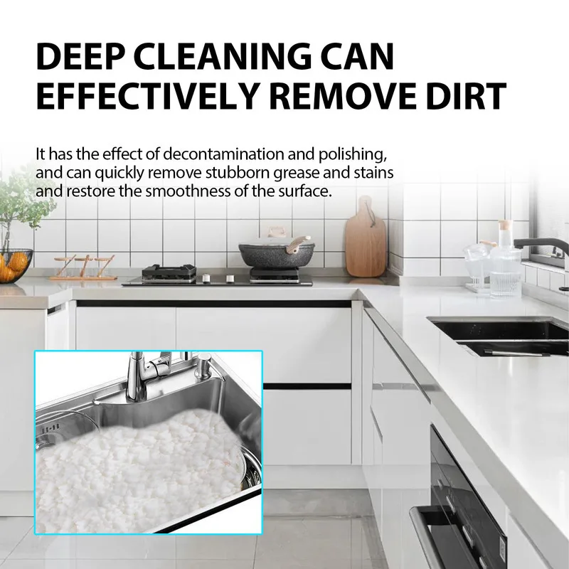 Multi Purpose Tablets Household Kitchen Cleaner  Heavy Oil Stain Removal Descaling For Stove Cookware Stainless Steel