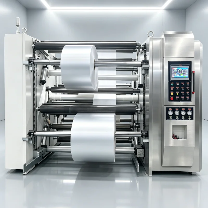 Customized Fully Automatic Slitting Rewinding Machine Roll to Roll Slitter Cutter Heavy Duty Industrial Equipment For Sale