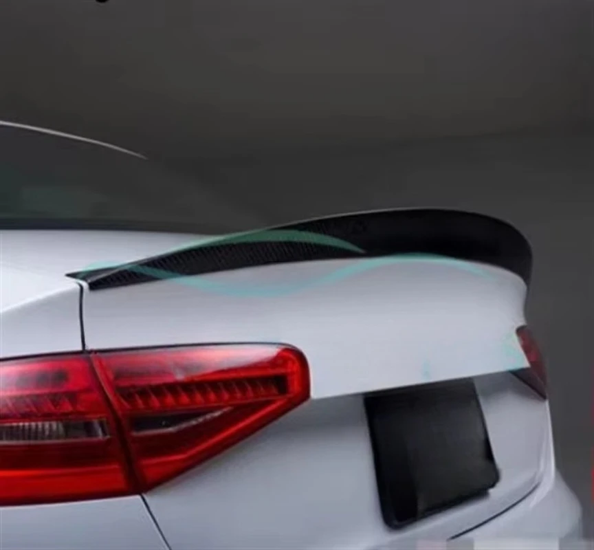 Carbon Fiber S4 Car Rear Spoiler for A4 B8.5 SLINE S4 Sedan 2013-2016