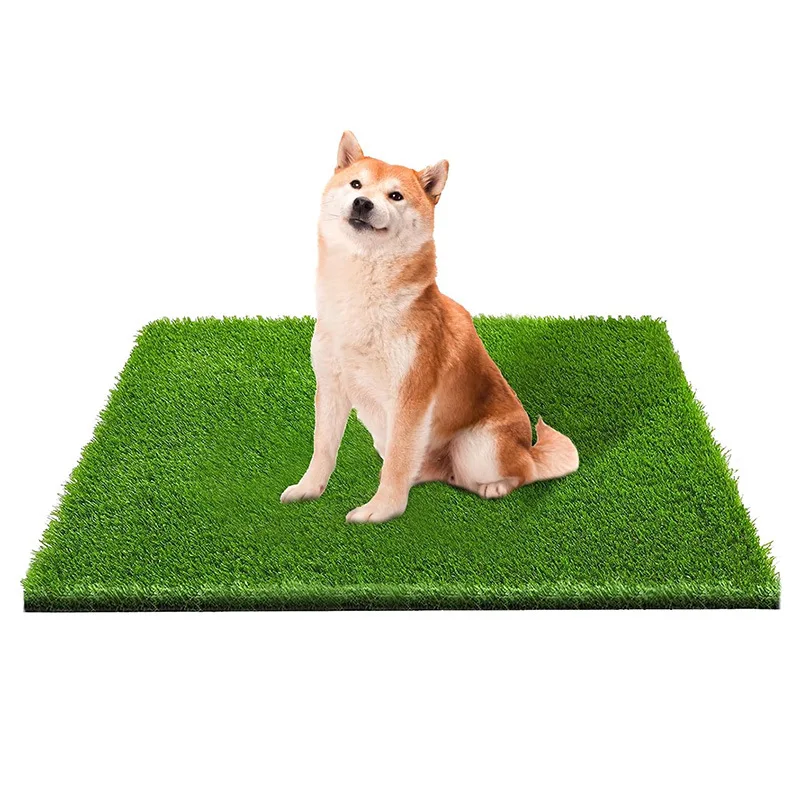 

Wholesale Washable Artificial Grass Dog Toilet Professional Synthetic Grass Reusable Puppy Pee Pad Turf Dog Potty