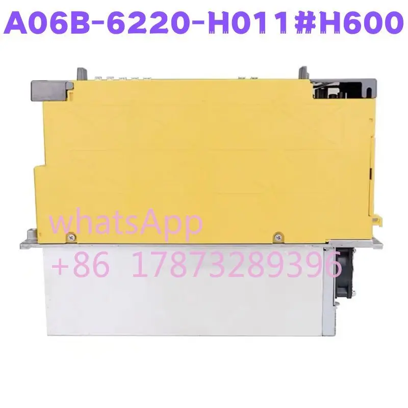 

Second-hand A06B-6220-H011#H600 A06B-6220-H011 Servo Drive Amplifier Module Tested OK