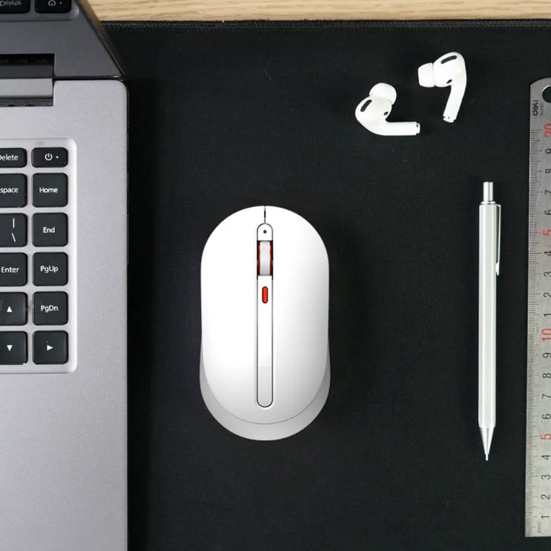 Miiiw Wireless Mute Mouse 800/1200/1600DPI Multi-velocità DPI pulsante muto ricevitore Wireless 2.4GHz Mouse silenzioso MWMM01
