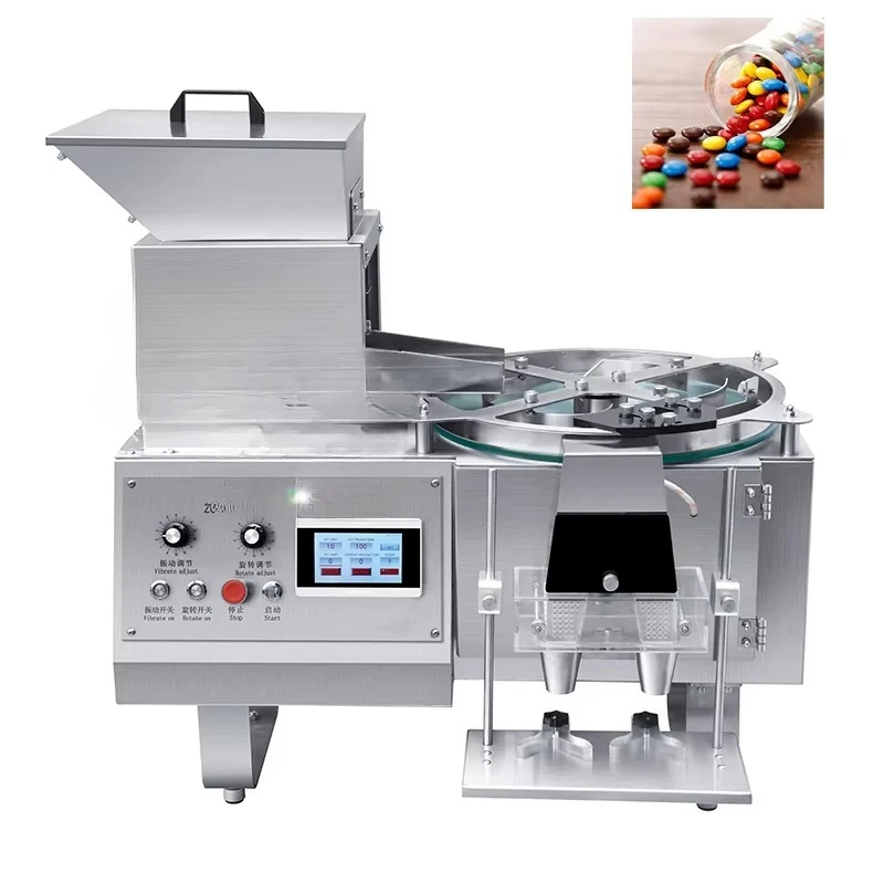 Semi-automatic tablet pill soft capsule counter, stainless steel provides 150 watts of ordinary products