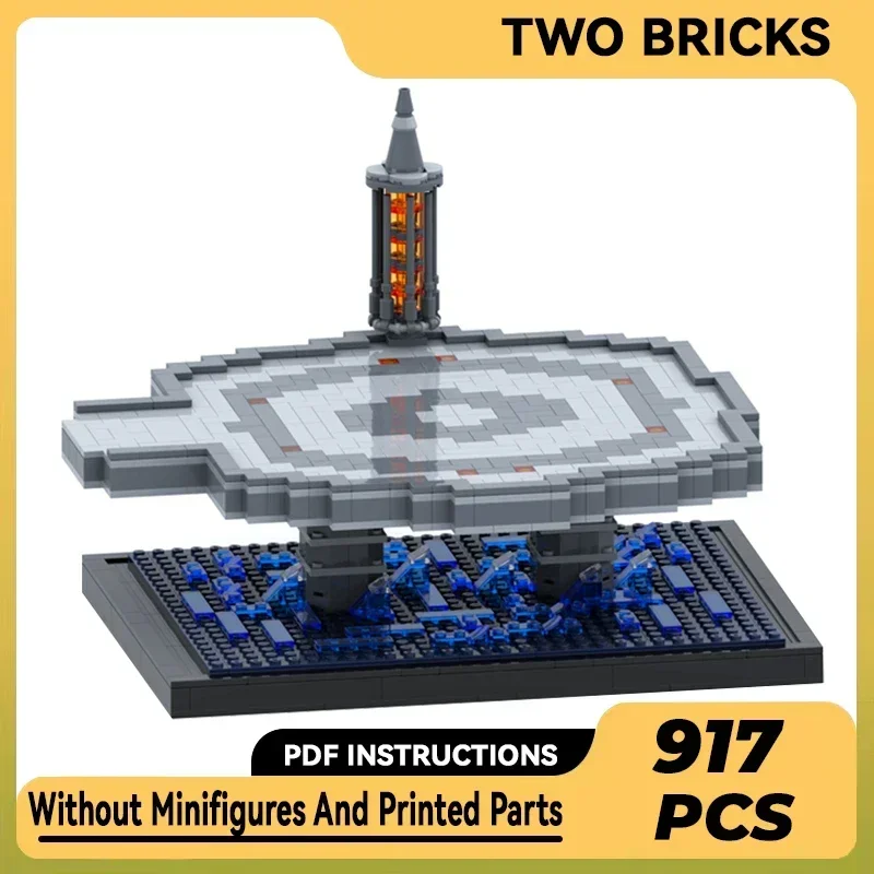 

Star moives Model Moc Building Bricks Space Fighter Landing Site Technology Modular Blocks Gift Christmas Toys DIY Sets Assembly
