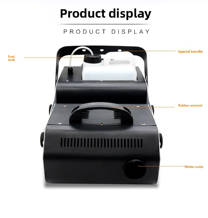 Multi-angle DMX512 constant temperature smoke machine Stage bar Multifunctional wedding performance 3000W air column smok