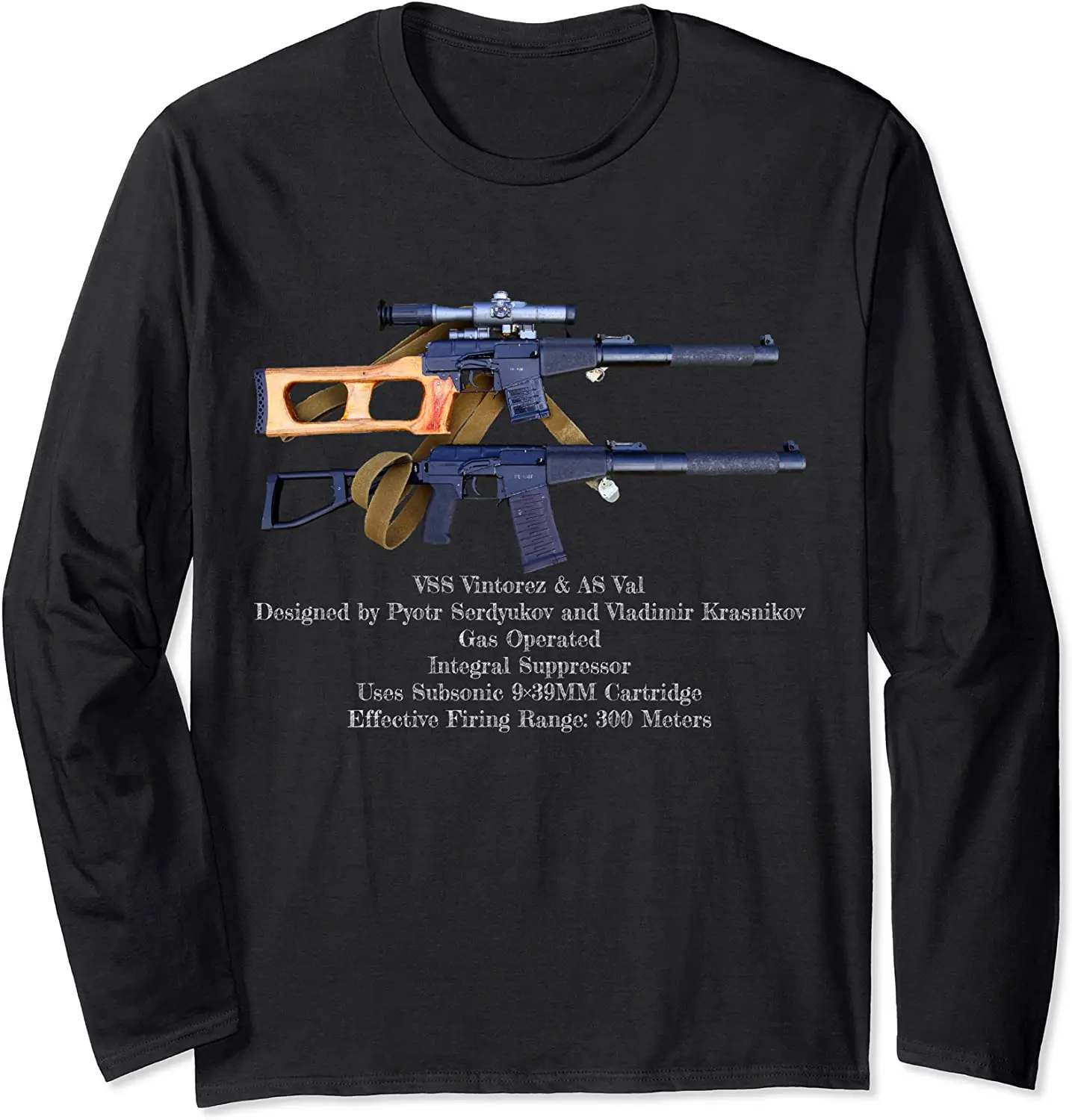 

VSS Vintorez Russian Sniper Rifle Gun Scope Specs T-Shirt. Summer Cotton Short Sleeve O-Neck Mens T Shirt New S-3XL