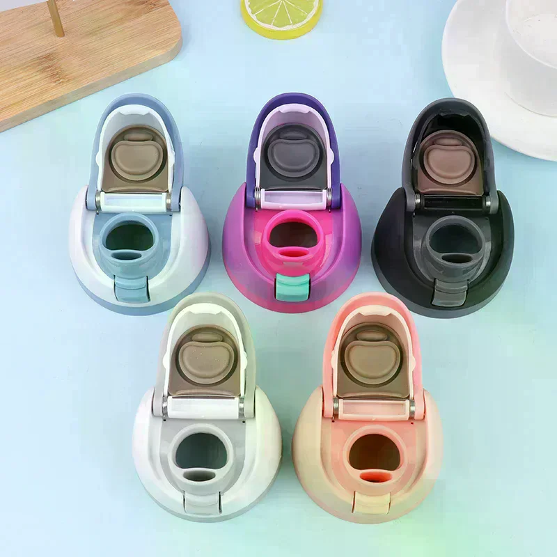 1Pc Replacement Cap No Water Leakage One Button Water Bottle Top Cap One Button Water Bottle Top Lid For 16oz 24oz 32oz 40oz