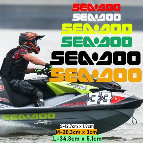 Imagen 2 del producto Pegatinas para Jet Ski SEADOO, calcomanía para patinete acuático, vinilo para Motor de barco, edición limitada Spark GTS GTX WAKE RXP Pro saa-doo 300 piezas