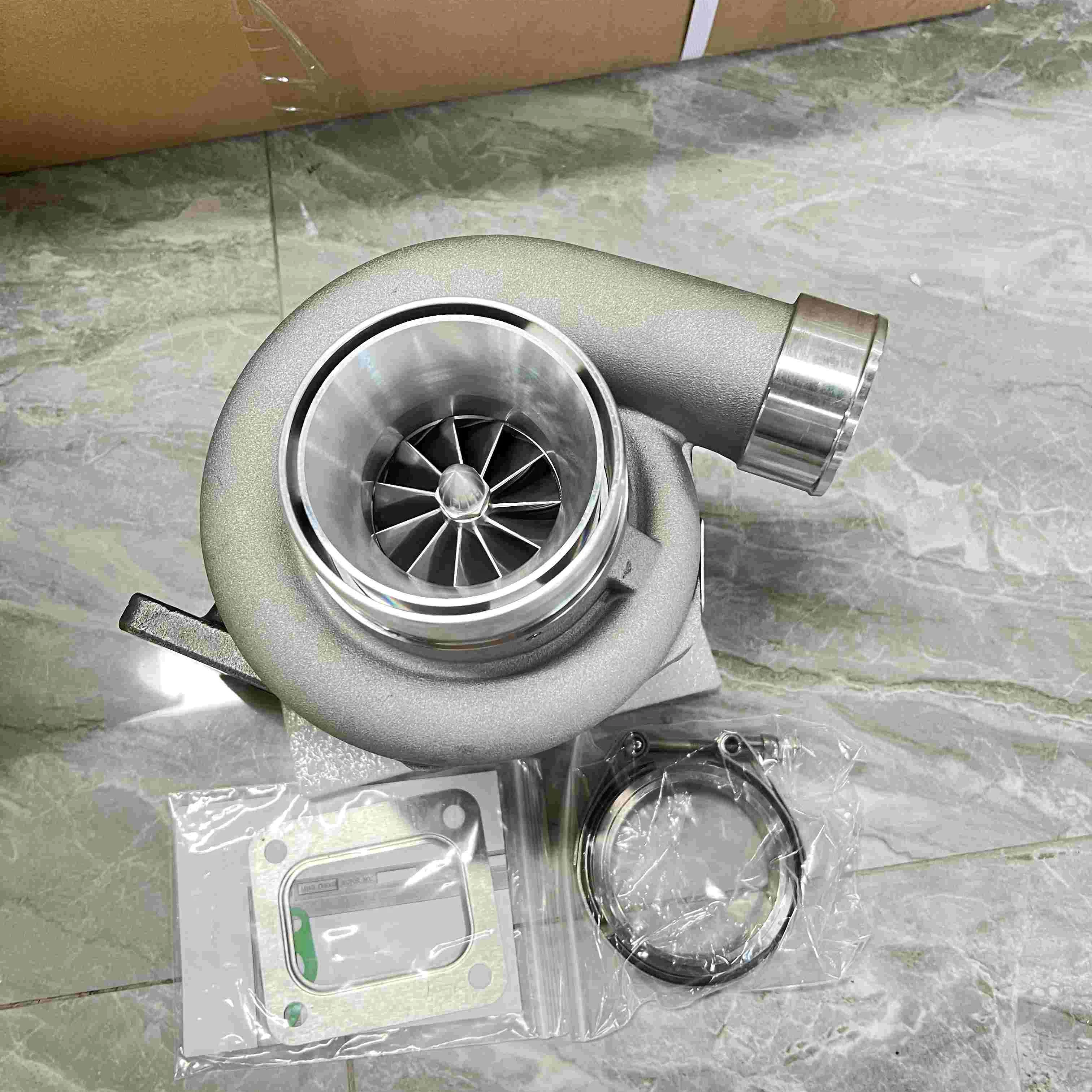 GT35R GT3582R T4 V Band Housing Turbocharger Dual Ball Bearing With Billet Wheel