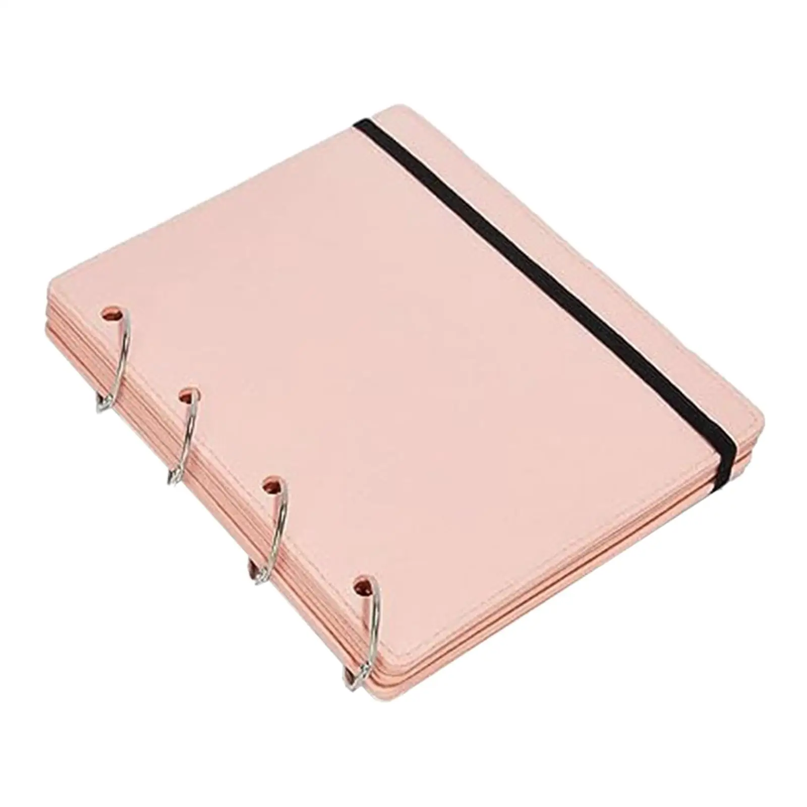 Pin Display Binder Stand Brooch Pin Storage Organizer with 4 Pages Modern Pins Collection Storage Calendar Stand for Ladies