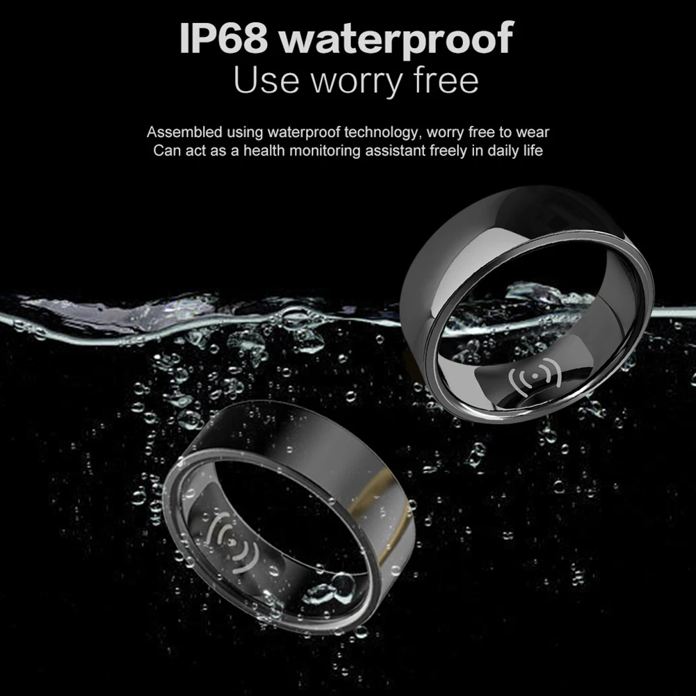 Умное Кольцо SR200, смарт-трекер здоровья, умное переносное устройство, Bluetooth, монитор пульса, сна, артериального давления для Android IOS