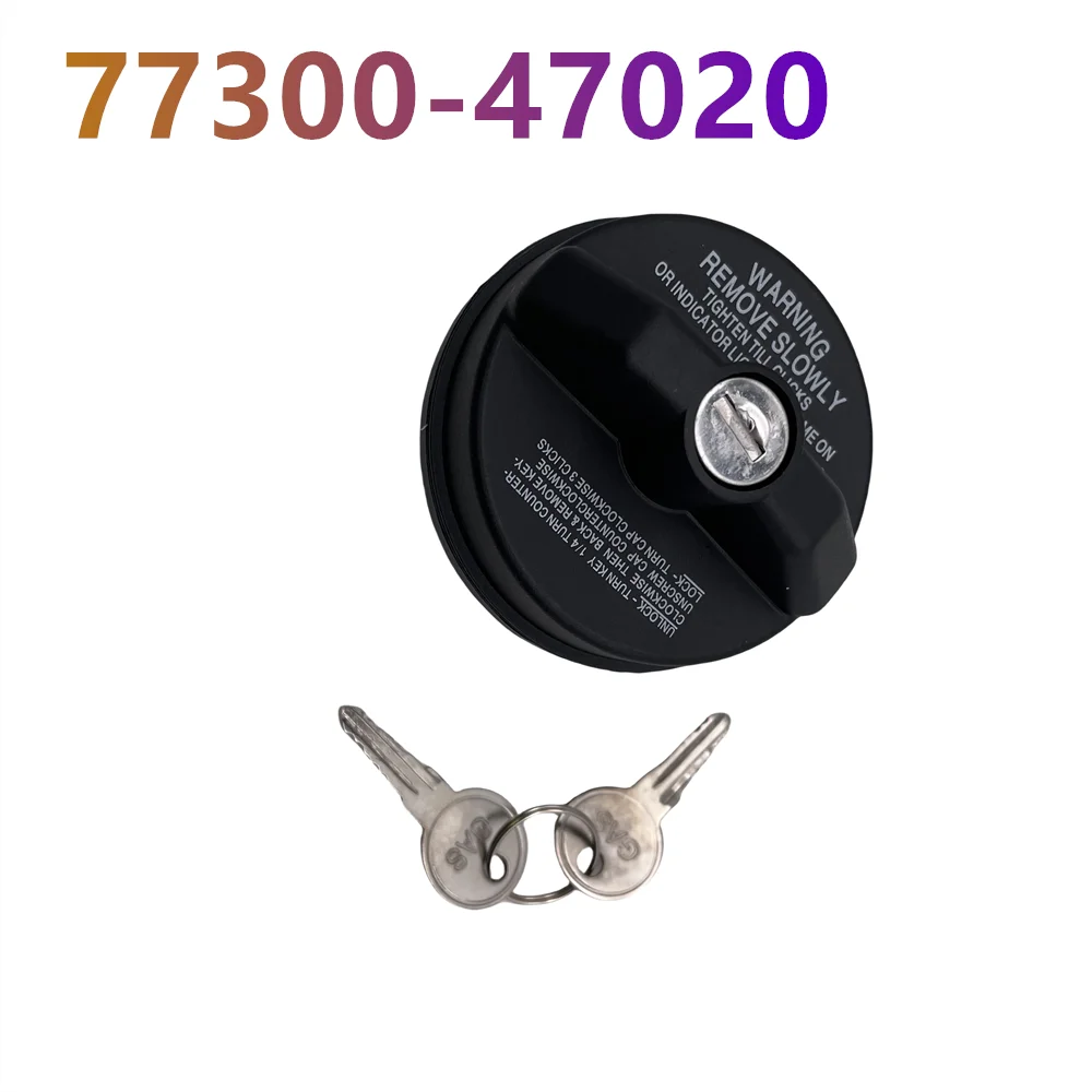 

77300-47020 Блокировка крышки бензобака с ключом, крышка бензобака, подходит для Chevy Toyota Tacoma Nissan Honda GMC Infiniti Mazda Buick Cadillac