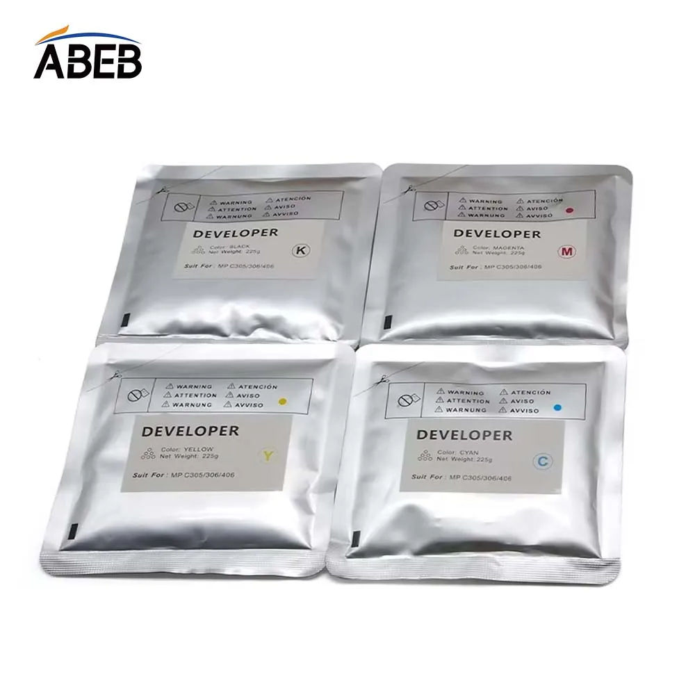 225g MPC305 Developer Powder For Ricoh MPC305 MPC306 MPC307 MPC406 MPC407 OEM Quality High Compatible C305 C306 406 iron Carrier